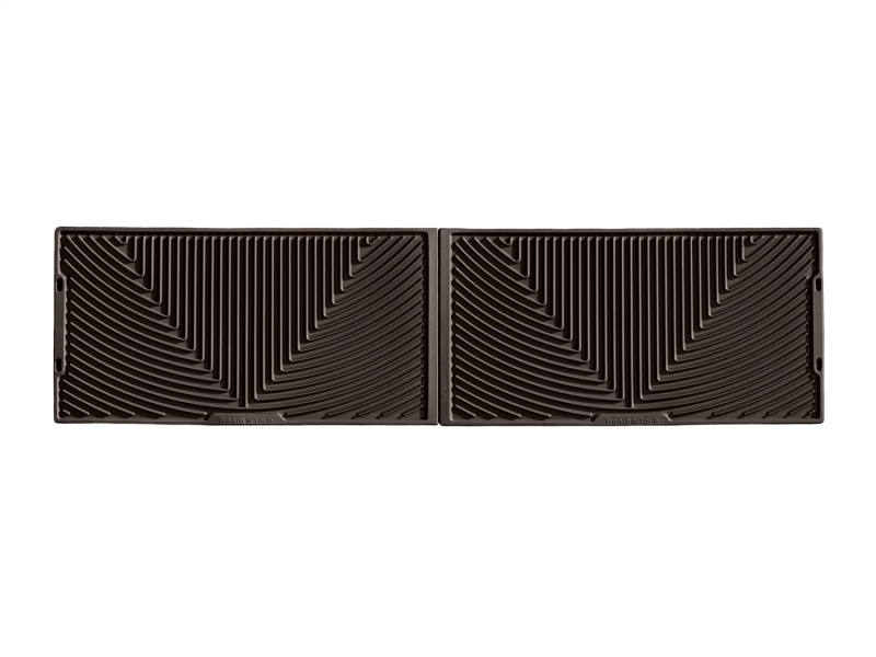 WeatherTech 2008-2010 Ford F-250/F-350/F-450/F-550 Rear Rubber Mats - Cocoa