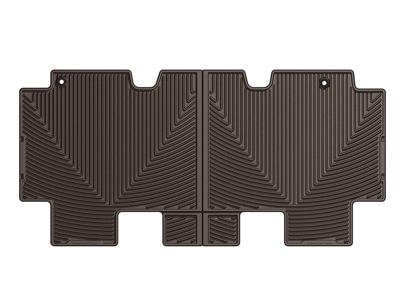 WeatherTech 2011-2016 Honda Odyssey Rear Rubber Mats - Cocoa