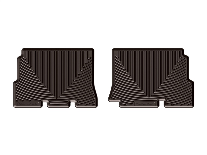 WeatherTech 2014-2016 Jeep Wrangler Rear Rubber Mats - Black