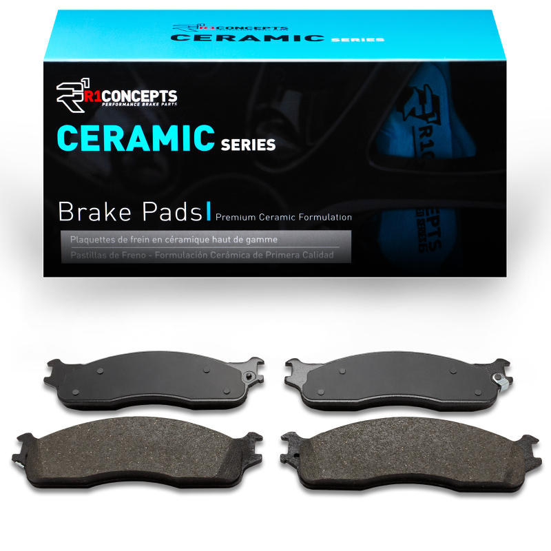 R1 03-08 Dodge Ram 1500 Pickup Front R1 Ceramic Brake Pads
