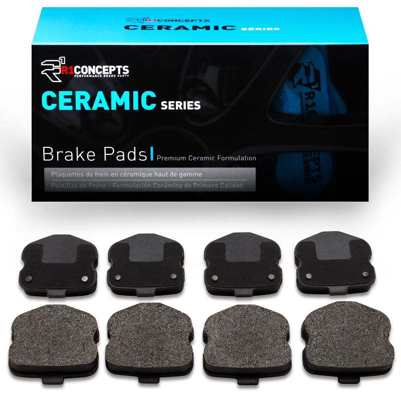 R1 06-13 Chevrolet Corvette Rear R1 Ceramic Brake Pads
