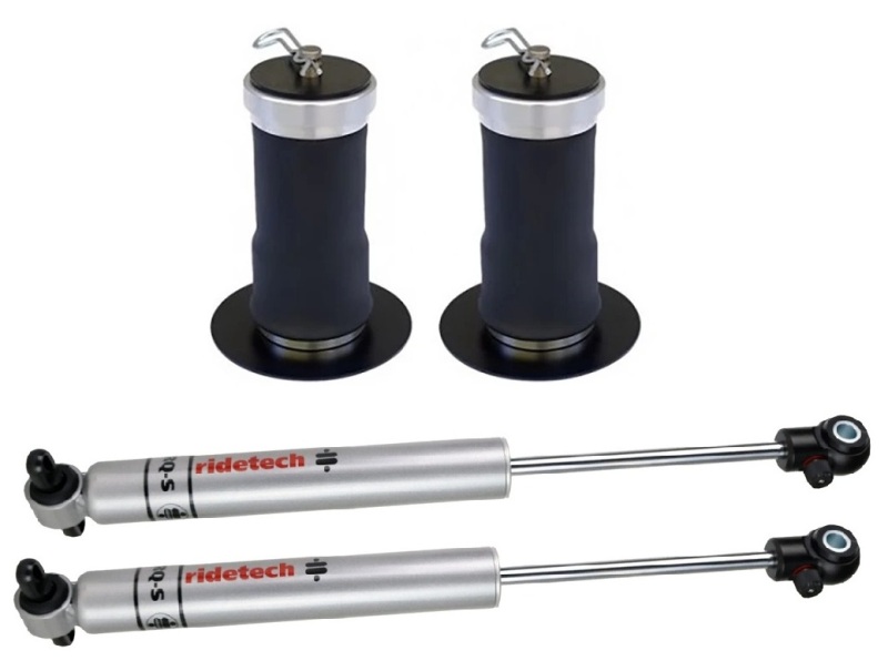 Ridetech 64-72 GM A-Body Rear CoolRide Air Spring & RQ-S Shock Kit