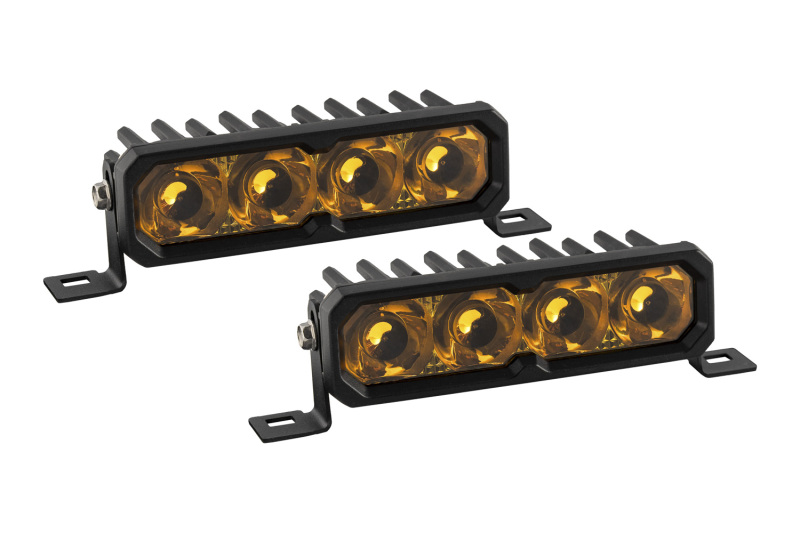 Diode Dynamics SS6 Sport Yellow Spot Standard ABL (pair) 3000K