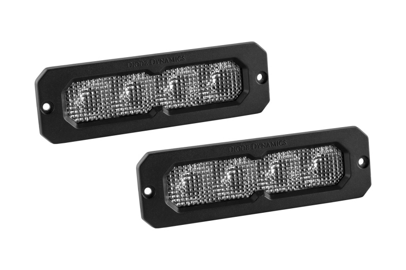 Diode Dynamics SS6 Sport White Flood Flush RBL (pair) 6000K