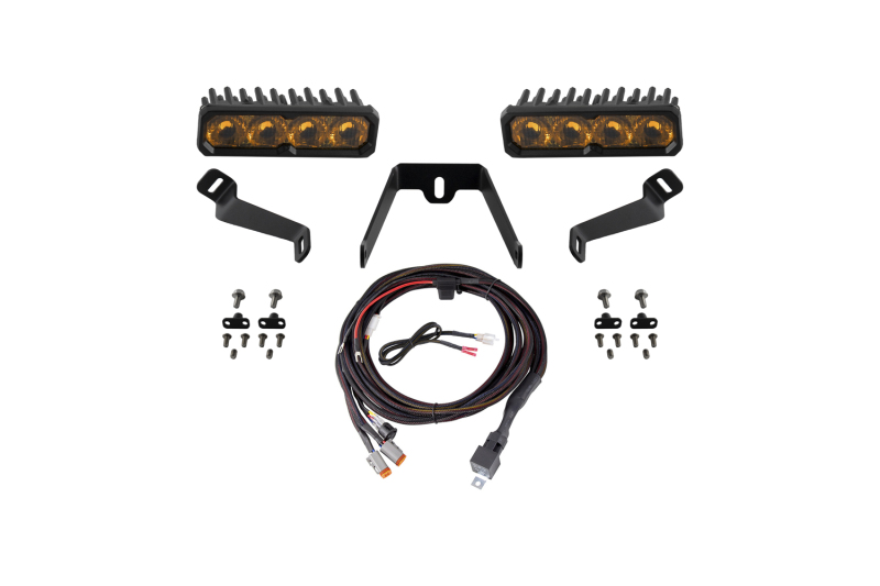 Diode Dynamics 2015-2017 Subaru WRX SS6 Pro LED Kit Yellow Driving 3000K
