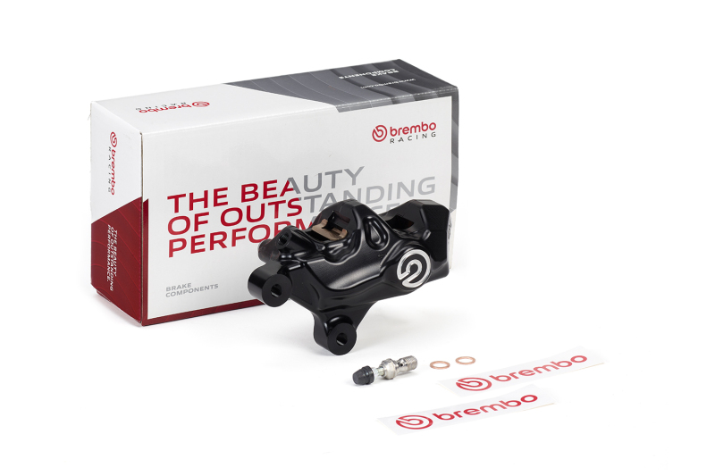 Brembo OE 99-02 Harley-Davidson FLHR Road King 484 Logopuro Brake Caliper - Front Left
