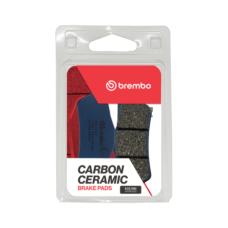 Brembo OE 09-11 BMW K1300R/2015 K1300R/09-15 K1300S Carbon Ceramic CC Brake Pad - Rear