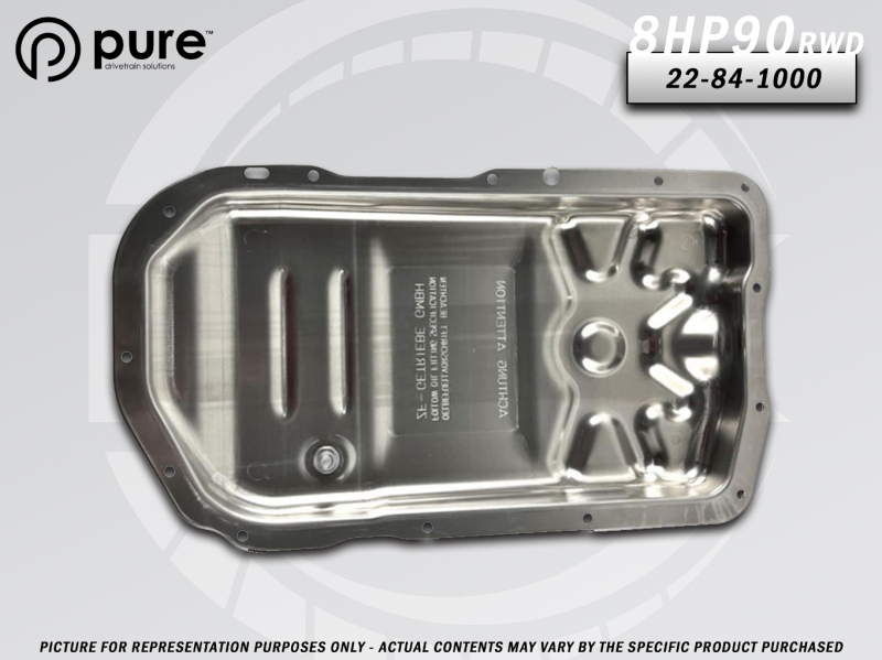 Pure Drivetrain 8HP90 Transmission Pan - RWD
