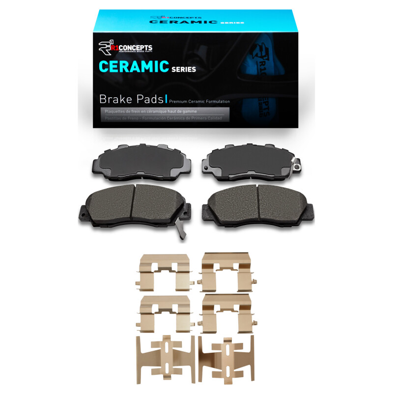 R1 91-02 Acura Legend Front Ceramic Brake Pads & Hardware Kit