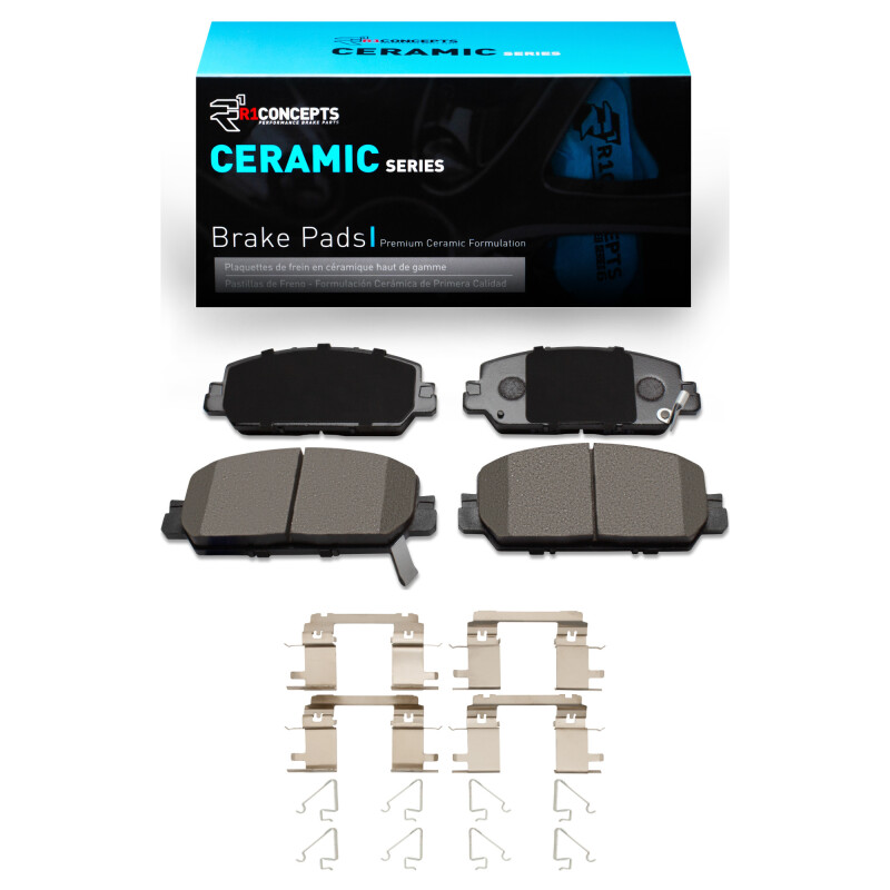 R1 17-25 Acura ADX Front Ceramic Brake Pads & Hardware Kit
