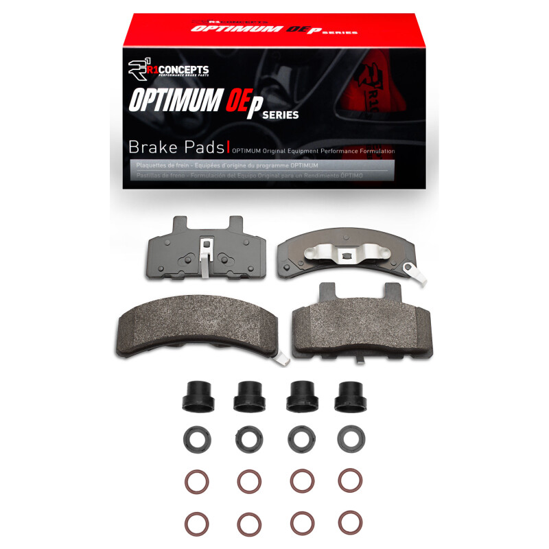 R1 88-91 Chevrolet C1500 Front Optimum OE Brake Pads & Hardware Kit