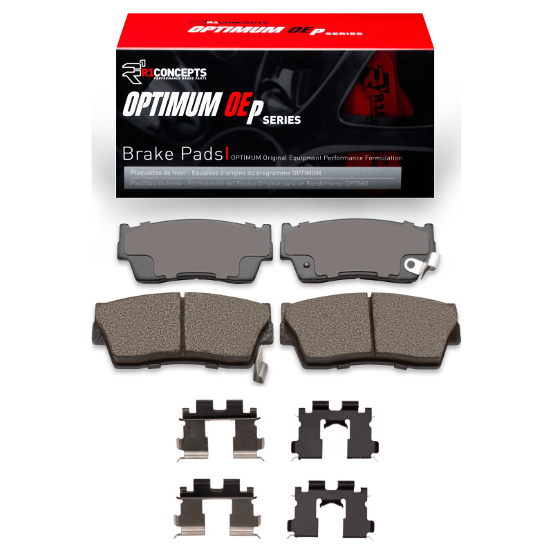 R1 89-98 Chevrolet Tracker Front Optimum OE Brake Pads & Hardware Kit