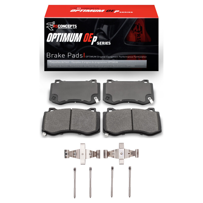 R1 05-23 Chrysler 300 Front Optimum OE Brake Pads & Hardware Kit