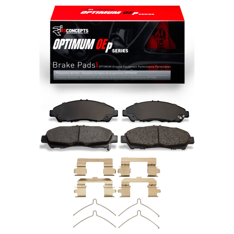 R1 17-20 Buick Enclave Front Optimum OE Brake Pads & Hardware Kit