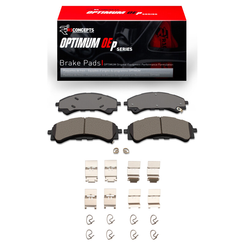 R1 19-25 Ford Ranger (USA/Canada) Front Optimum OE Brake Pads & Hardware Kit