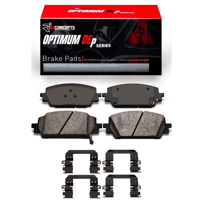 R1 21-26 Genesis GV70 Front Optimum OE Brake Pads & Hardware Kit