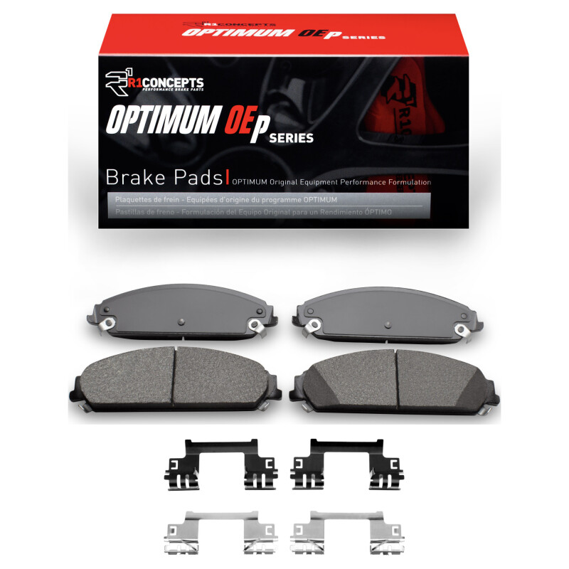 R1 05-23 Chrysler 300 Front Optimum OE Brake Pads & Hardware Kit