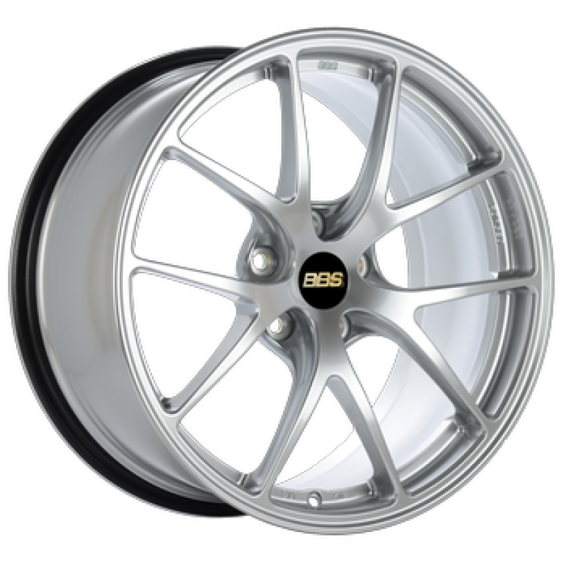BBS RI-A 18x9.5 5x120 ET27 Diamond Silver Wheel 82mm PFS/Clip Required