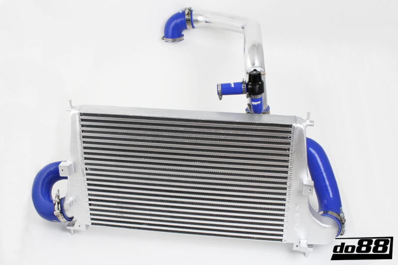 do88 02-09 SAAB 9-5 2.0T/2.3T/Aero (B205/B235) Automatic BigPack Intercooler Kit w/Black Hoses