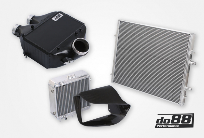 do88 15-20 BMW M3/M4 (F8X) BigPack Intercooler Kit w/Intercooler + Radiators