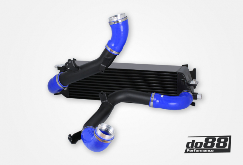 do88 Volvo S60/V60/XC60/V90/S90/XC90 (SPA) Diesel BigPack Intercooler Kit w/Blue Hoses