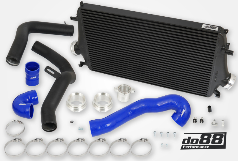 do88 10-11 SAAB NG 9-5 2.0T/Turbo4/Turbo4 BioPower BigPack Intercooler Kit w/Blue Hoses