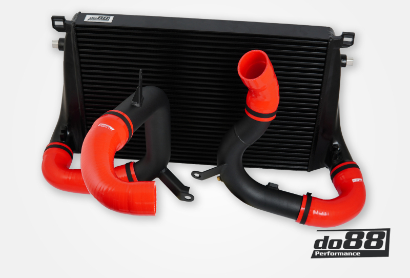 do88 VAG 2.0T EA888 Gen4 (245hp) BigPack Intercooler Kit w/Red Hoses