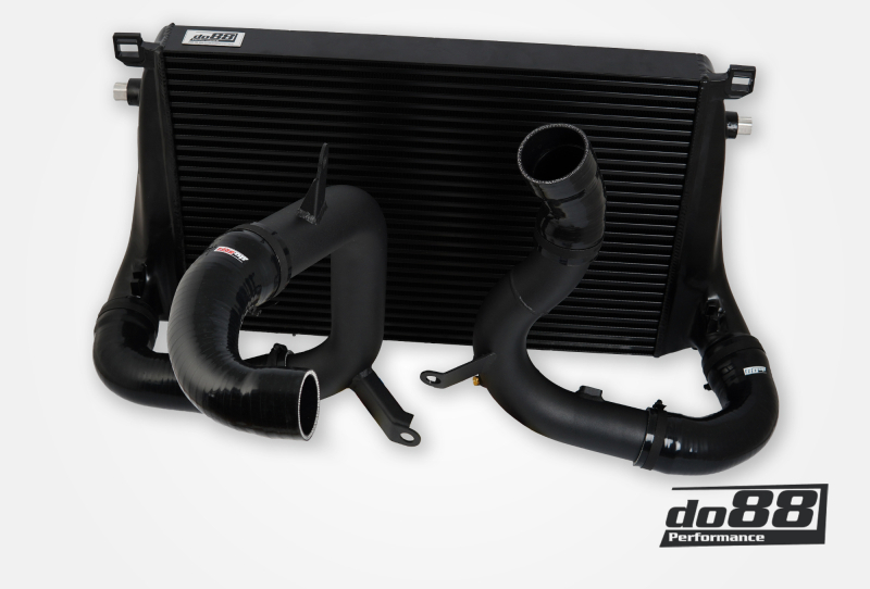 do88 VAG 2.0T EA888 Gen4 (245hp) BigPack Intercooler Kit w/Black Hoses