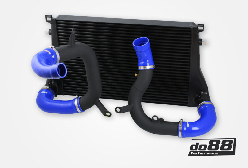 do88 VAG 1.8T/2.0T (MQB) BigPack Intercooler Kit w/Blue Hoses