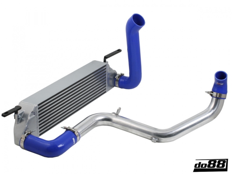 do88 06-13 Volvo C30/C70 Turbo/04-12 Volvo S40/V50 Turbo BigPack Intercooler Kit w/Black Hoses