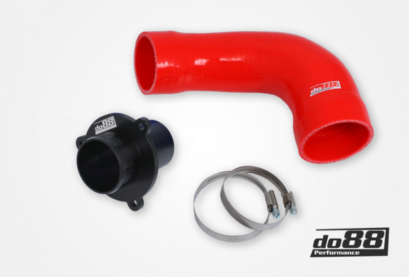 do88 VAG 1.8 2.0 TSI (MQB) Turbo Muffler Delete do88 TR-340 Red Hose