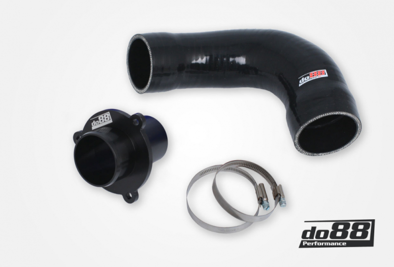 do88 VAG 1.8 2.0 TSI (MQB) Turbo Muffler Delete do88 TR-340 Black Hoses