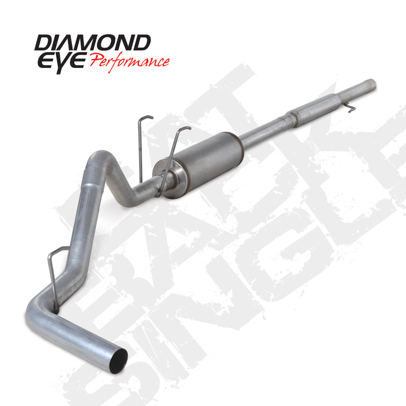 Diamond Eye KIT 3in Catback Single GAS AL DODGE 5.7L HEMI 2006-2008 1500