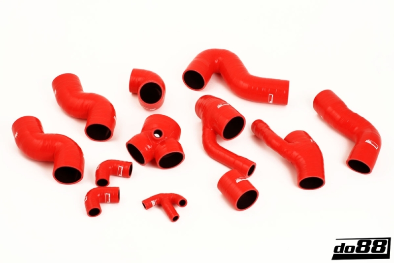 do88 99-02 Audi S4/A6 2.7L BiTurbo (AGB/AJK/AZA) Pressure Hoses - Red