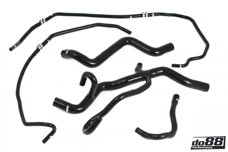 do88 Volvo C30/C70/S40/V50 Turbo Automatic 04-13 Coolant Hoses Black