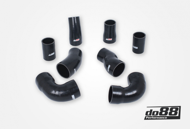 do88 02-04 Audi RS6 4.2L BiTurbo (C5) Pressure Hoses - Black