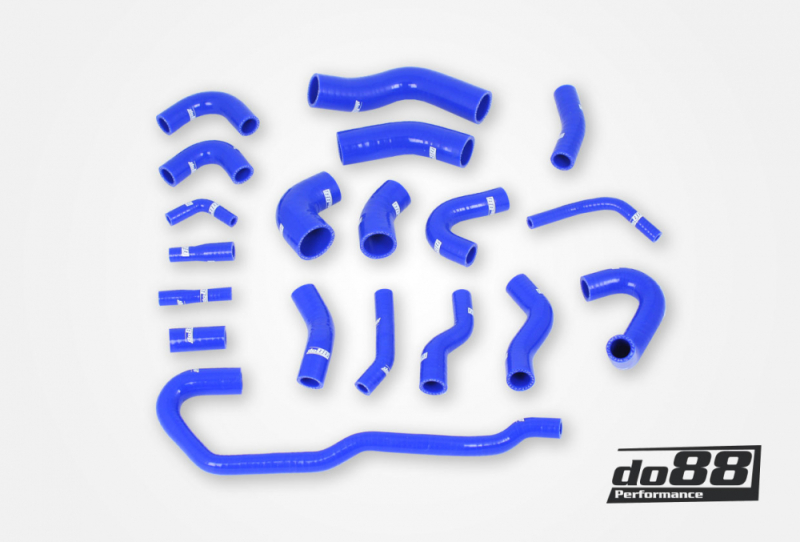 do88 02-04 Audi RS6 4.2L BiTurbo (C5) Coolant Hoses - Blue