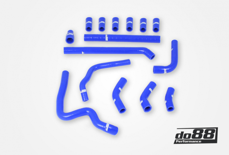 do88 02-04 Audi RS6 4.2L BiTurbo (C5) Crankcase Vent Hoses - Blue