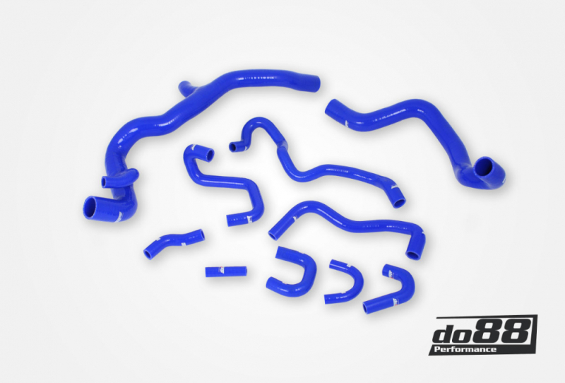 do88 Volvo S60/V60/V70/XC70/S80 T4 T5 2.5FT Automatic 07-16 Coolant Hoses Blue