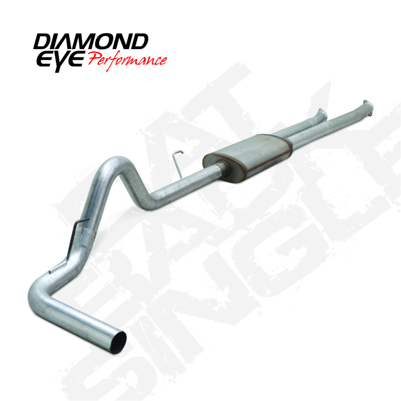 Diamond Eye KIT 3-1/2in Catback Single AL: 2010-2014 TOYOTA TUNDRA 5.7L-GAS APP
