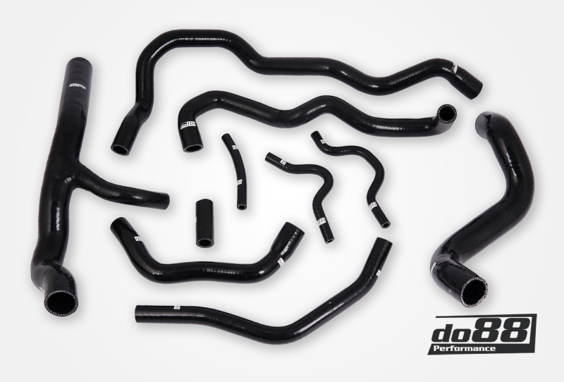 do88 SAAB 9-5 2.8T Turbo6 10-11 Coolant Hoses Black