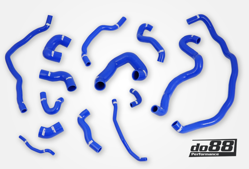 do88 07-10 BMW 135i/335i N54 (E82/E88/E9X) Coolant Hoses - Blue