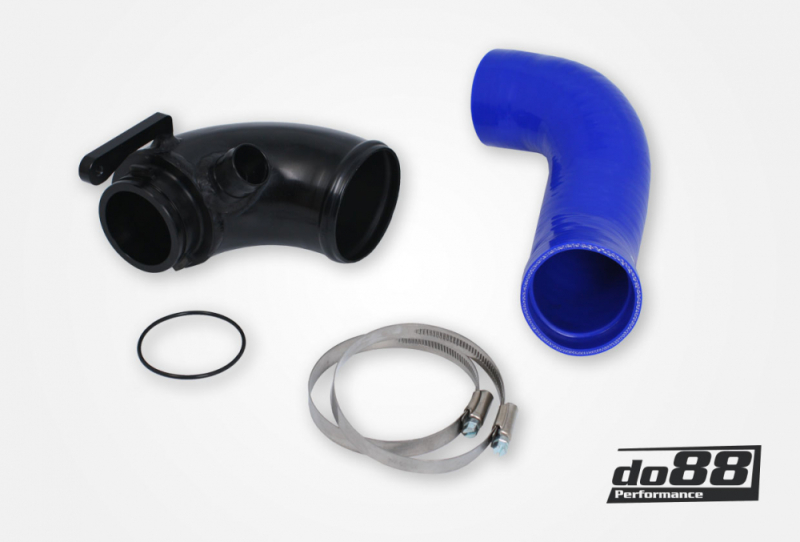 do88 VAG 1.8/2.0 TSI (MQB) Turbo Inlet Pipe Blue Hose Hybrid Turbo OEM Airbox