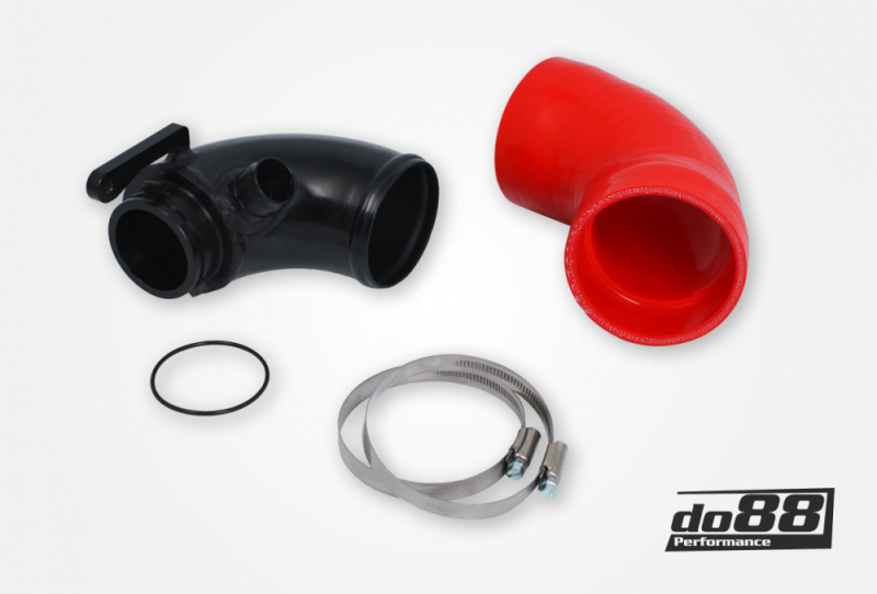 do88 VAG 1.8/2.0 TSI (MQB) Turbo Inlet Pipe Red Hose Hybrid Turbo do88 Airbox