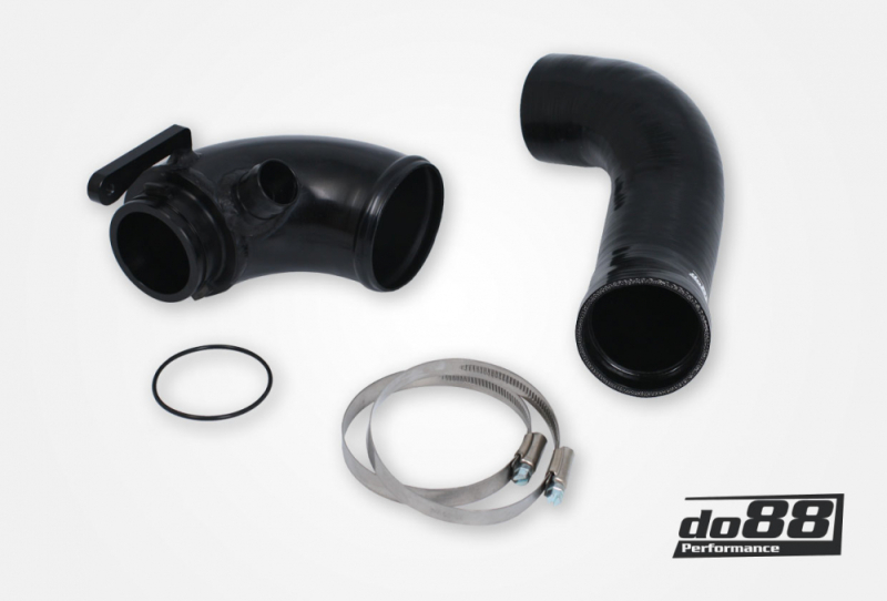 do88 VAG 1.8/2.0 TSI (MQB) Turbo Inlet Pipe Black Hose Hybrid Turbo OEM Airbox