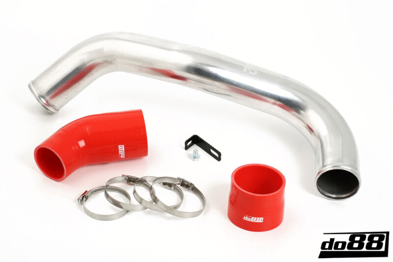 do88 Volvo C30/C70/S40/V50 Turbo 04-13 Inlet Pipe Red Hoses