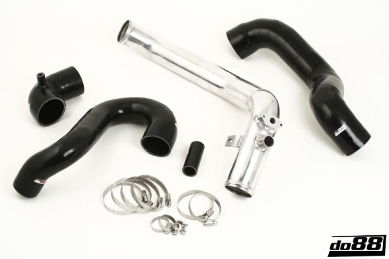do88 SAAB 9-5 01-09 Pressure Pipe w/Black Hoses