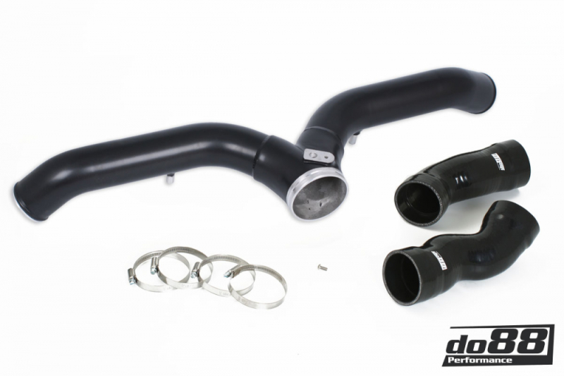 do88 Porsche 997.1 Turbo Y-Pipe Black for ICM-200 do88 Intercooler
