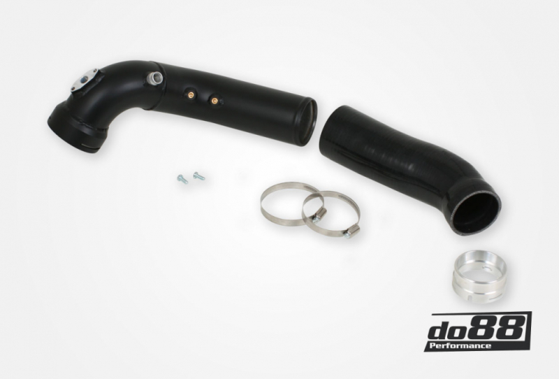 do88 12-18 BMW 1/2/3/4-Series (F2X/F3X)/15-18 BMW M2 (F87) Pressure Pipe w/Black Hose