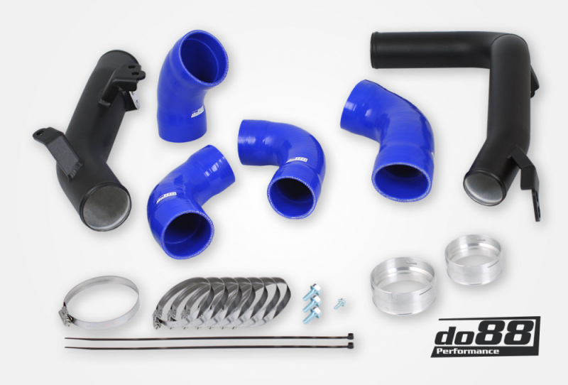 do88 Volvo S60 V60 XC60 V90 S90 XC90 SPA Pressure Pipes Diesel do88 Intercooler Blue Hoses